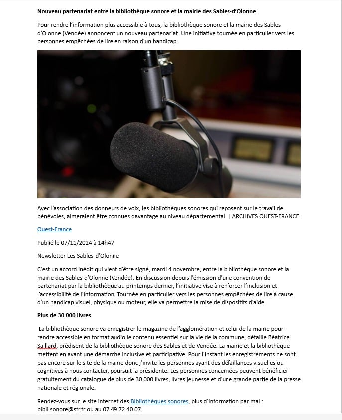 info presse Ouest France