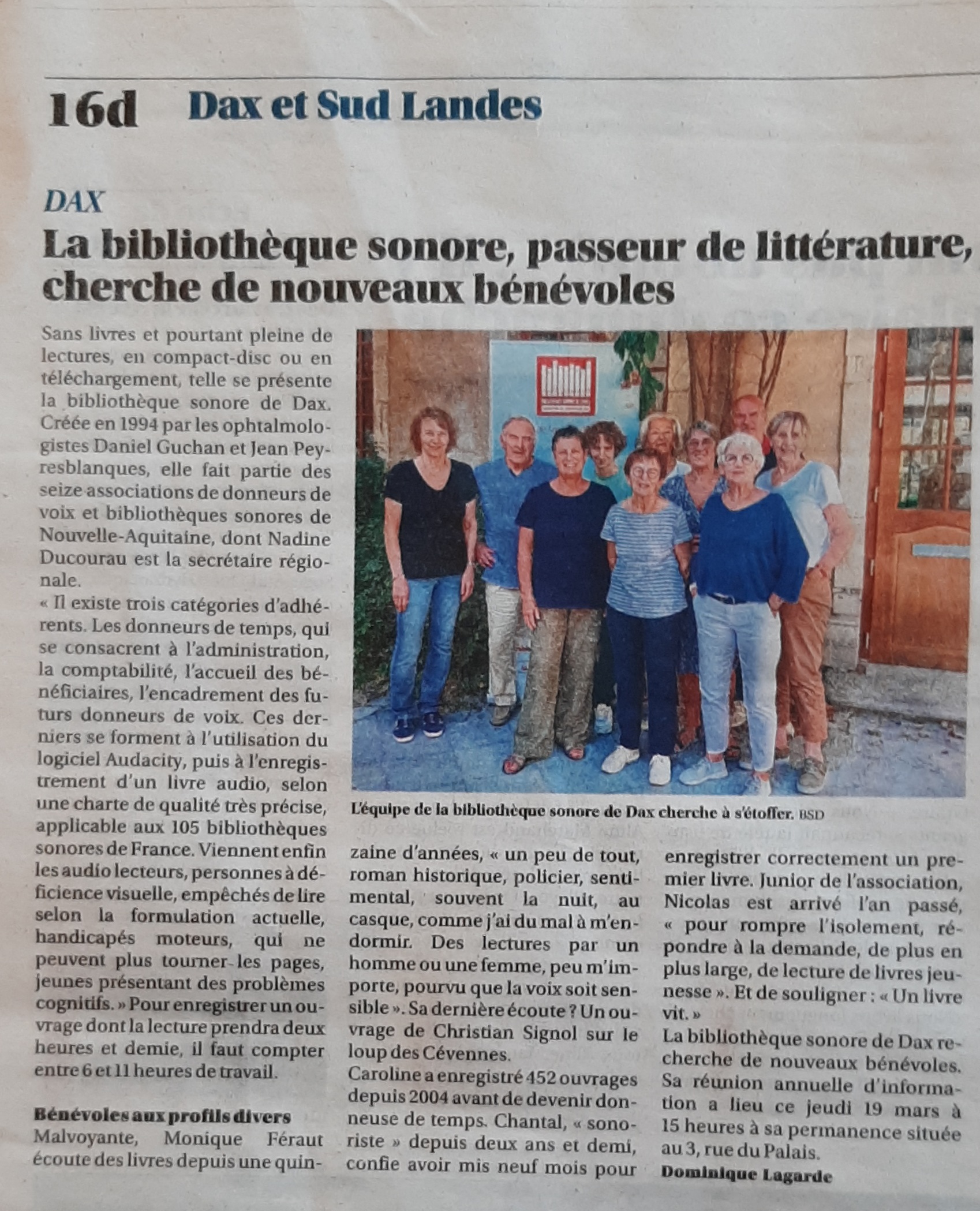 Sud Ouest 18 mars 2026